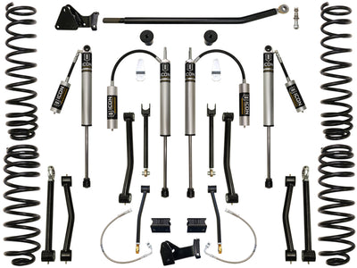 4.5in Stage 2 Suspension System <br> 2007-2017 Jeep Wrangler 2018 Wrangler JK