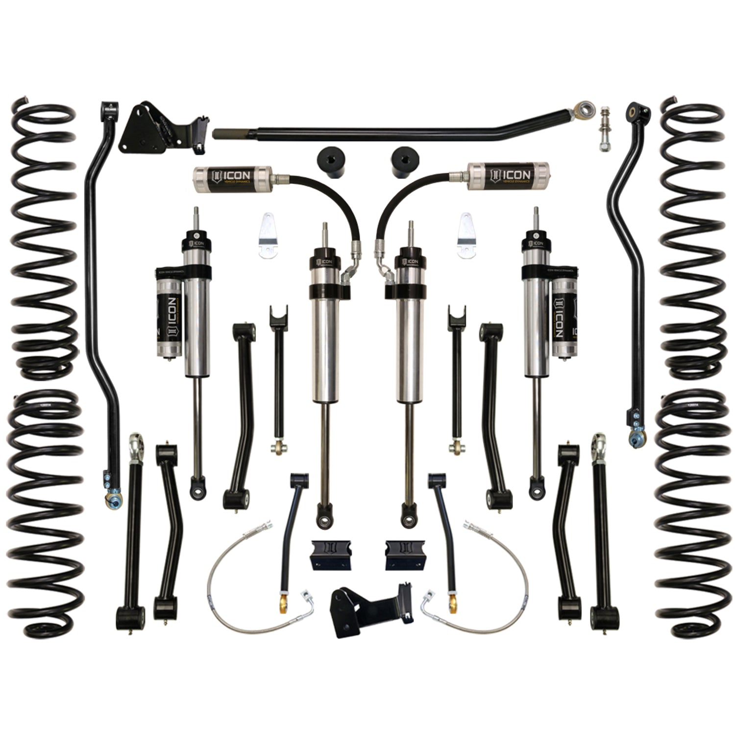 5in Stage 3 Suspension System <br> 2007-2017 Jeep Wrangler 2018 Wrangler JK
