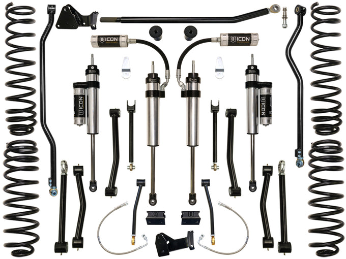 5in Stage 3 Suspension System <br> 2007-2017 Jeep Wrangler 2018 Wrangler JK