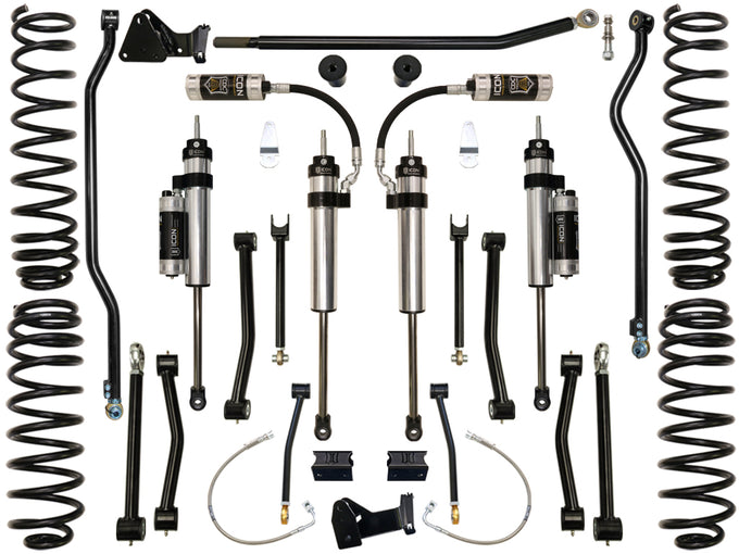 4.5in Stage 4 Suspension System <br> 2007-2017 Jeep Wrangler 2018 Wrangler JK