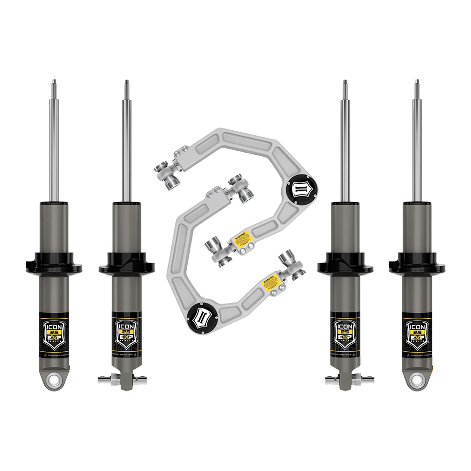 Hoss 1.0 Pkg Stage 2 Suspension System Billet <br> 2021-2023 Ford Bronco