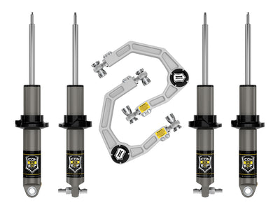 Hoss 1.0 Pkg Stage 2 Suspension System Billet <br> 2021-2023 Ford Bronco