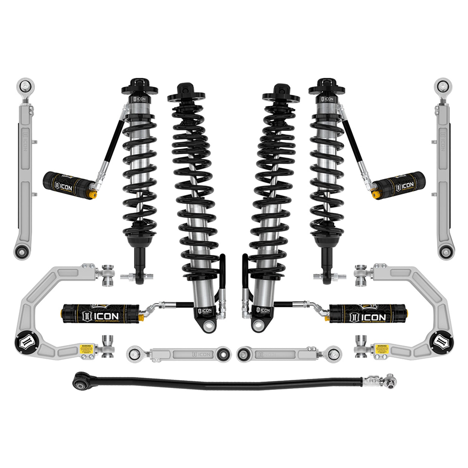 Sasquatch 2-3in. Lift Stage 7 Suspension System Billet <br> 2021-2023 Ford Bronco