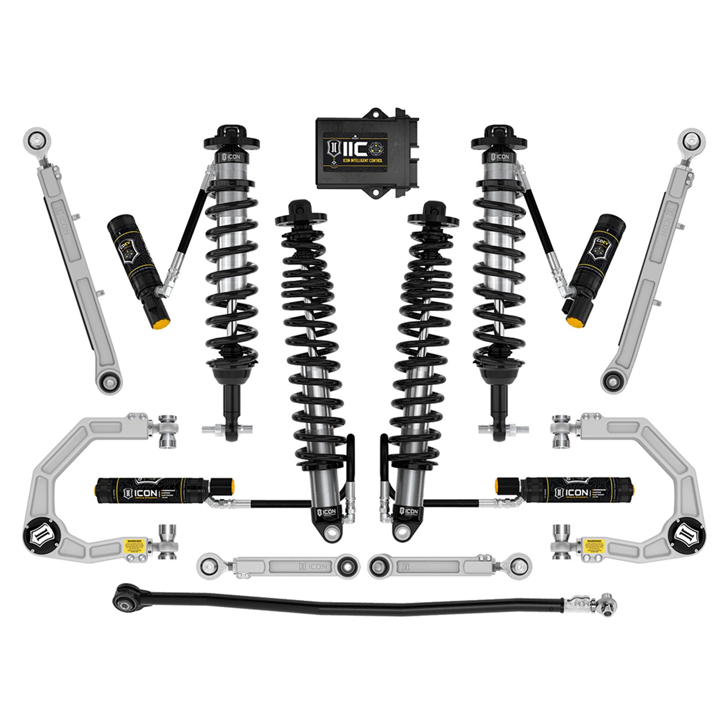 Non-Sasquatch, 3-4in. Lift, Stage 8 Suspension System <br> 2021-2023 Ford Bronco