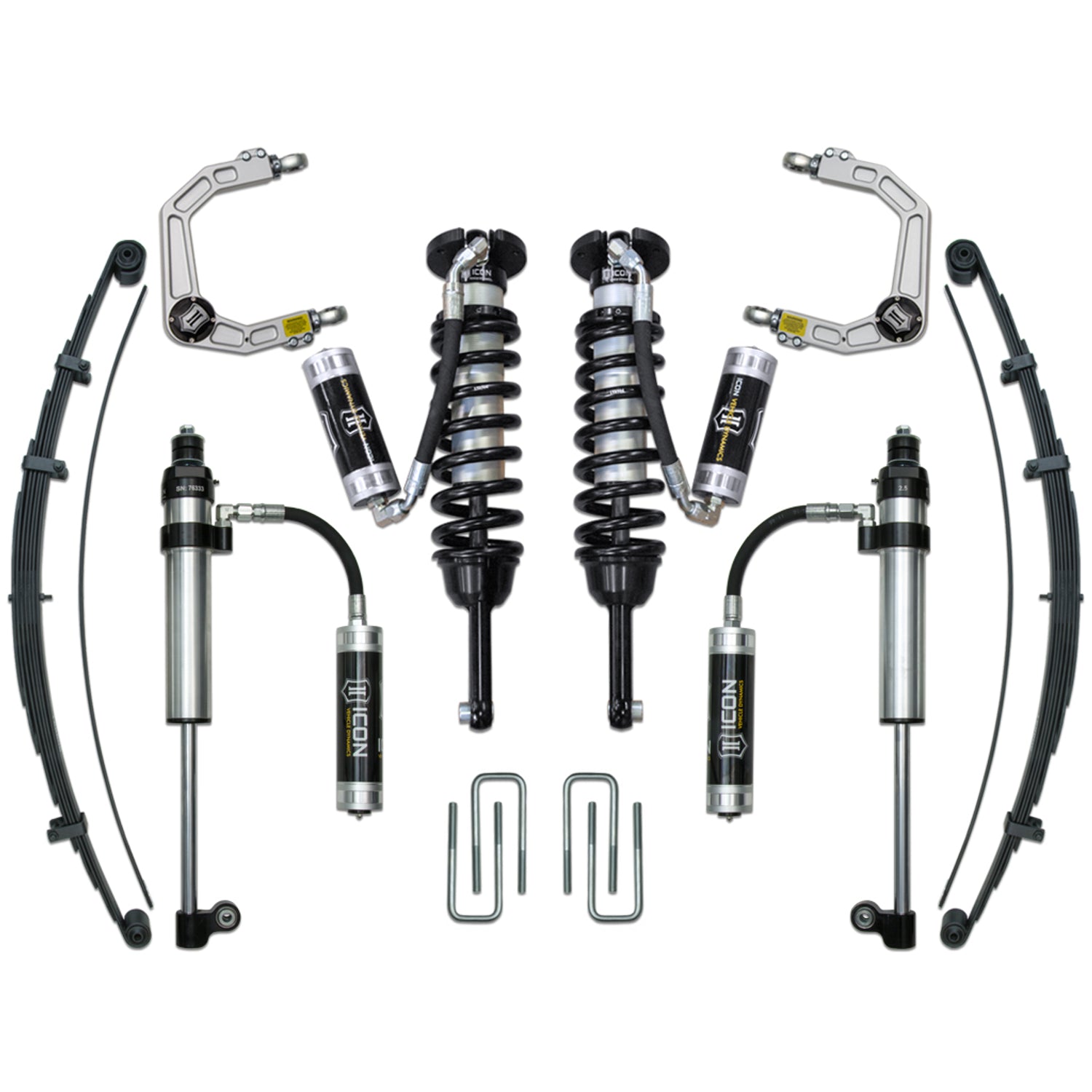 0-2.75in Stage 8 Suspension System w/Billet UCA <br> 2005-2023 Toyota Tacoma