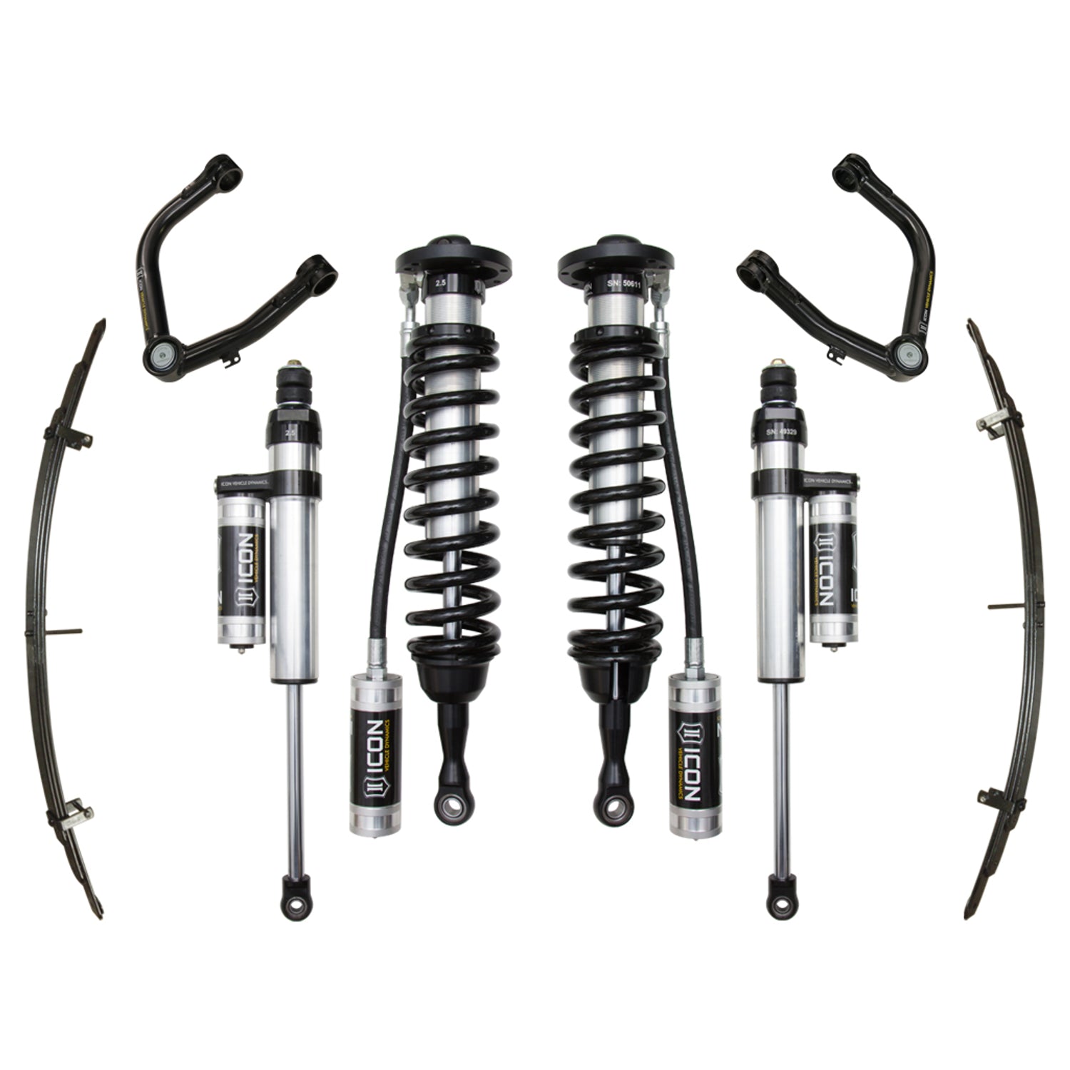 1-3in Stage 5 Suspension System w/Tubular Uca <br> 2007-2021 Toyota Tundra