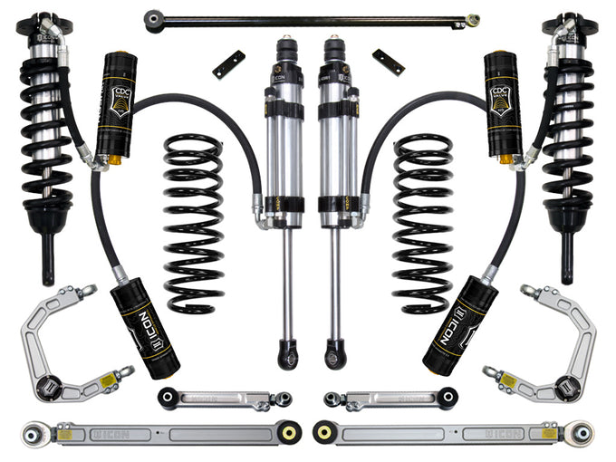 0-3.5in Stage 8 Suspension System w/Billet Uca <br> 10-24 Toyota 4Runner, 10-14 FJ Cruiser
