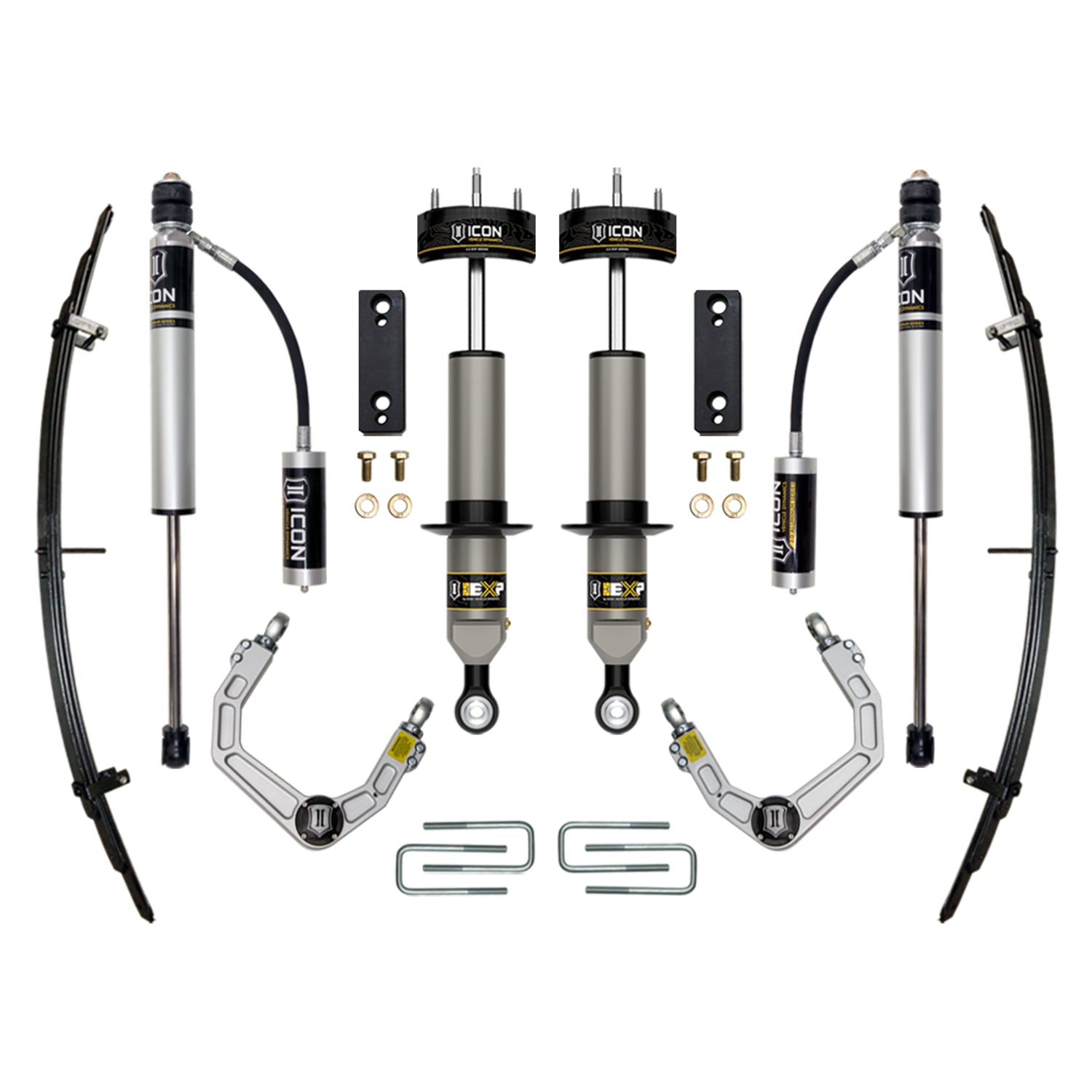 0-2in Stage 3 Exp Suspension System Billet <br> 2005-2023 Toyota Tacoma