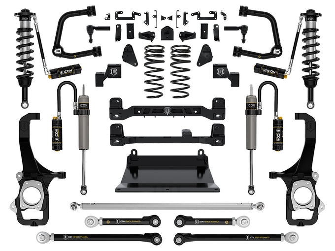 6in. Lift, Stage 7 Suspension System, Tubular, CDCV <br> 2022-2024 Toyota Tundra