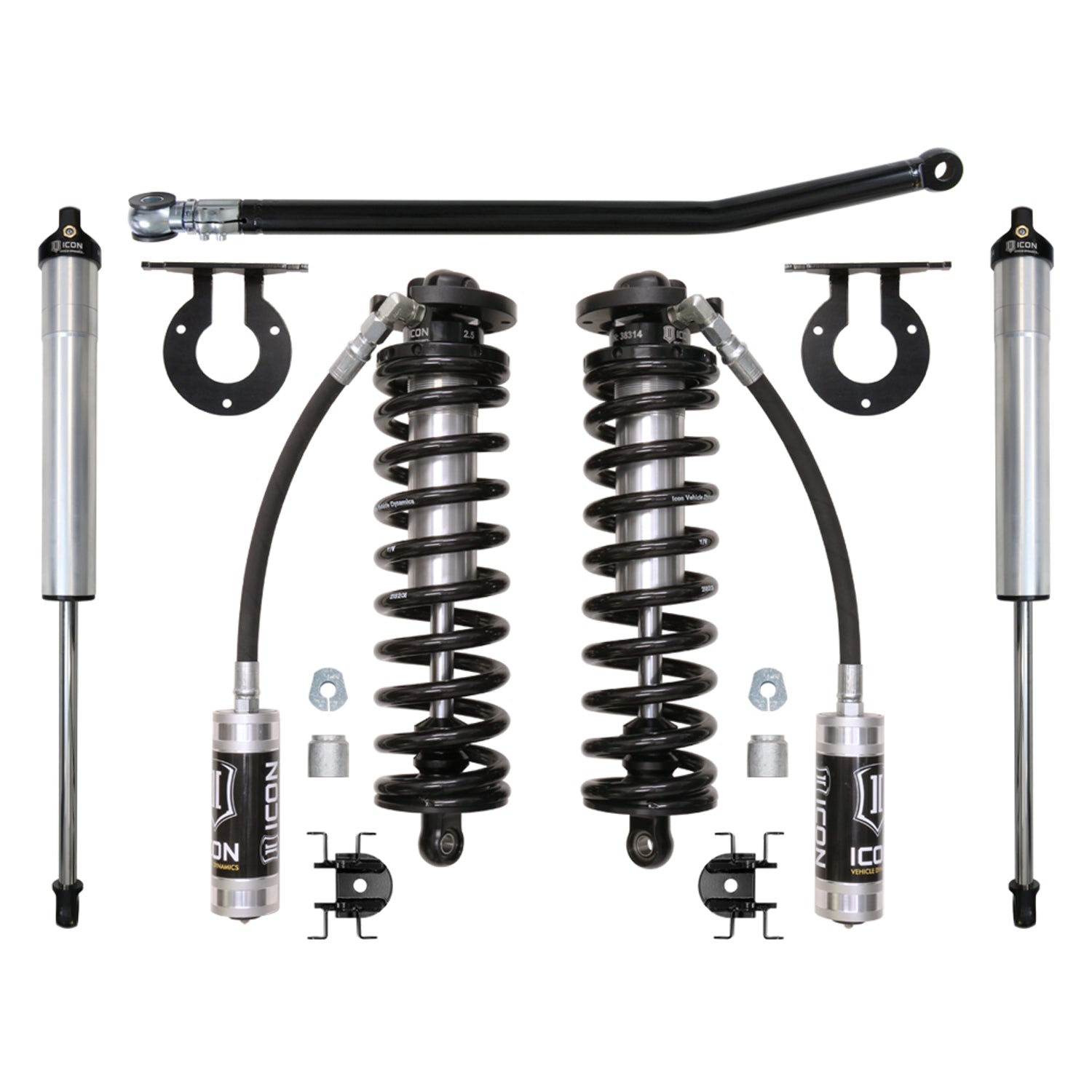 2.5-3in Stage 2 Coilover Conversion System <br> 2005-2016 Ford F-250 F-350 Super Duty