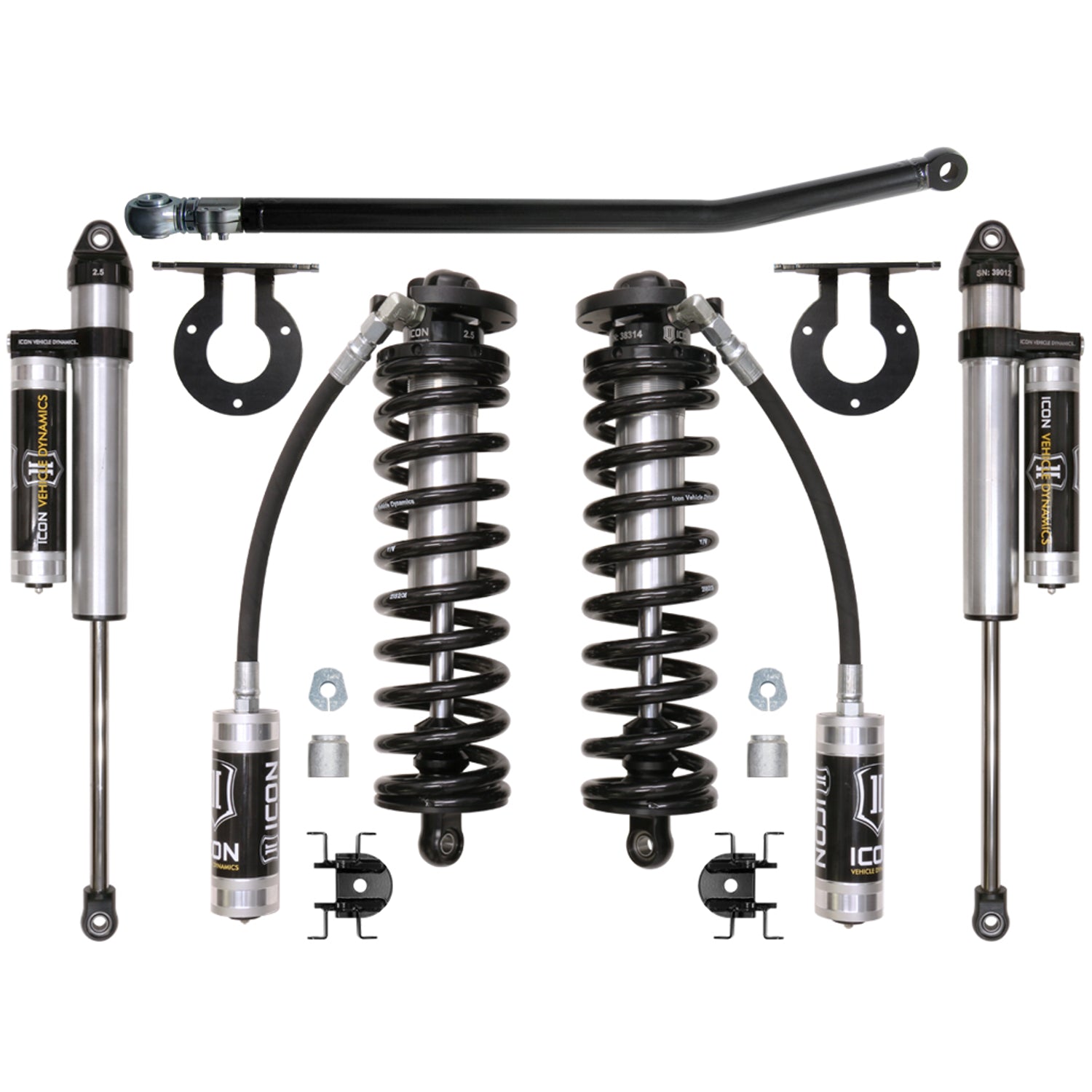 2.5-3in Stage 3 Coilover Conversion System <br> 2005-2016 Ford F-250 F-350 Super Duty