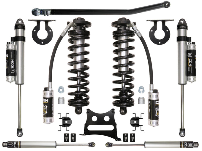 2.5-3in Stage 4 Coilover Conversion System <br> 2005-2016 Ford F-250 F-350 Super Duty