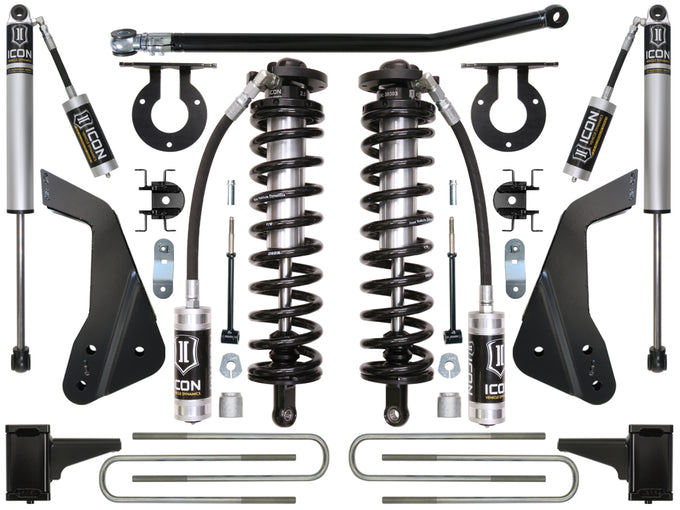 4-5.5in Stage 1 Coilover Conversion System <br> 2005-2007 Ford F-250 F-350 Super Duty