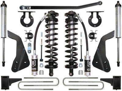 4-5.5in Stage 2 Coilover Conversion System <br> 2005-2007 Ford F-250 F-350 Super Duty