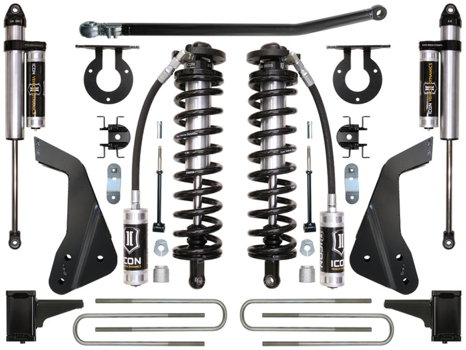 4-5.5in Stage 3 Coilover Conversion System <br> 2005-2007 Ford F-250 F-350 Super Duty