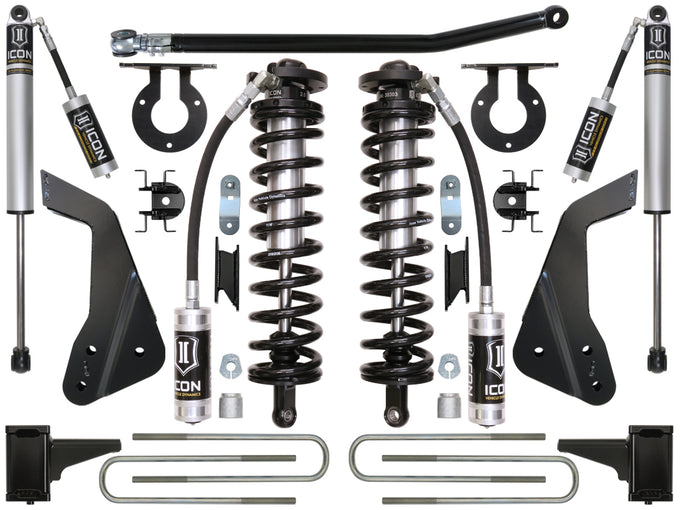 4-5.5in Stage 1 Coilover Conversion System <br> 2008-2010 Ford F-250 F-350 Super Duty
