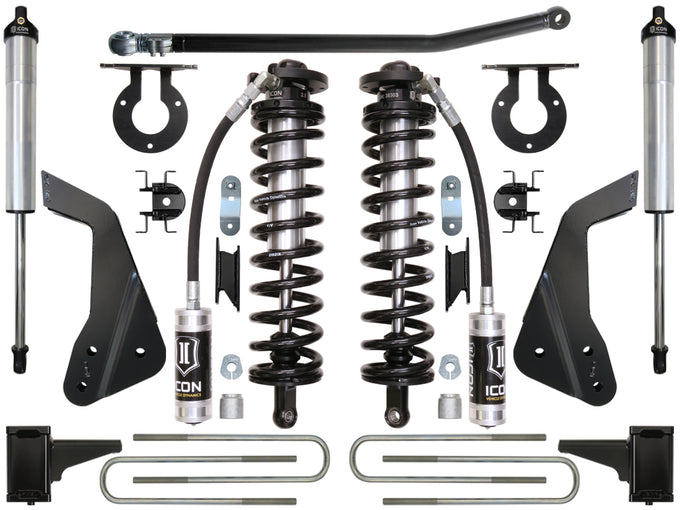 4-5.5in Stage 2 Coilover Conversion System <br> 2008-2010 Ford F-250 Super Duty
