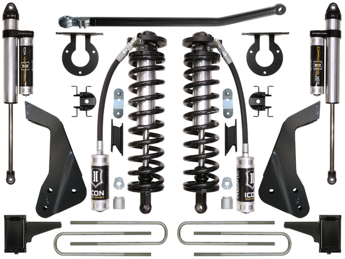 4-5.5in Stage 3 Coilover Conversion System <br> 2008-2010 Ford F-250 F-350 Super Duty