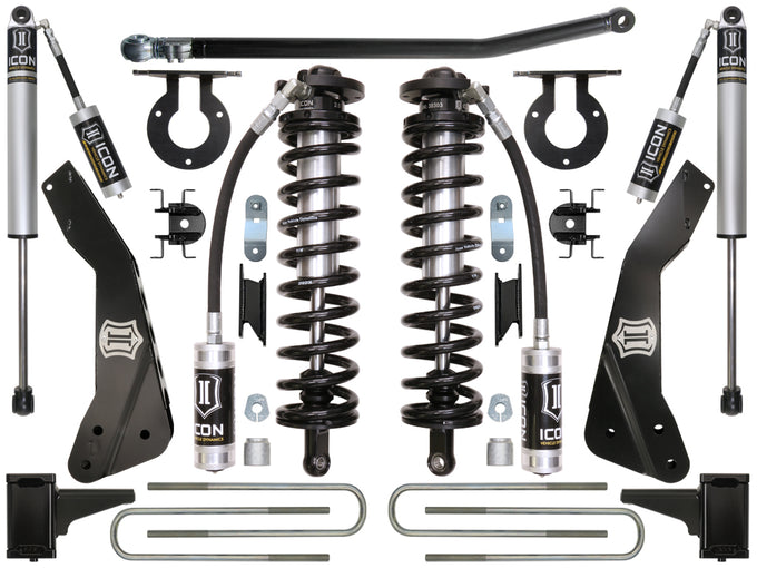 4-5.5in Stage 1 Coilover Conversion System <br> 2011-2016 Ford F-250 F-350 Super Duty