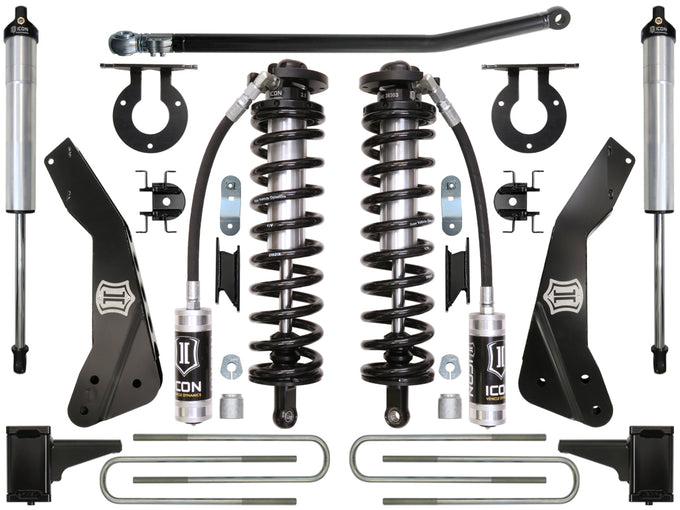 4-5.5in Stage 2 Coilover Conversion System <br> 2011-2016 Ford F-250 Super Duty