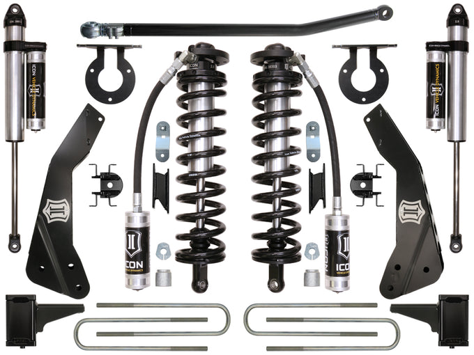 4-5.5in Stage 3 Coilover Conversion System <br> 2011-2016 Ford F-250 F-350 Super Duty