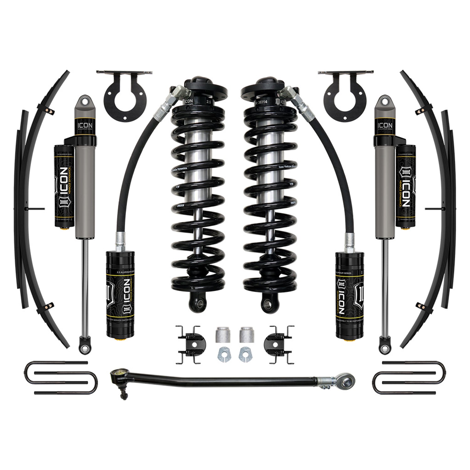 2.5in-3.5in Stage 3 Coilover Conversion System <br> 2017-2023 Ford F-250 F-350 Super Duty