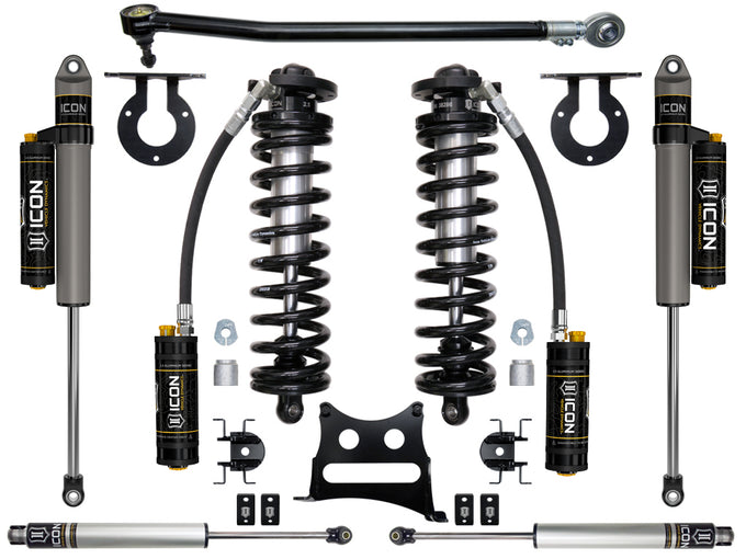 2.5-3in Stage 4 Coilover Conversion System <br> 2017-2022 Ford F-250 F-350 Super Duty
