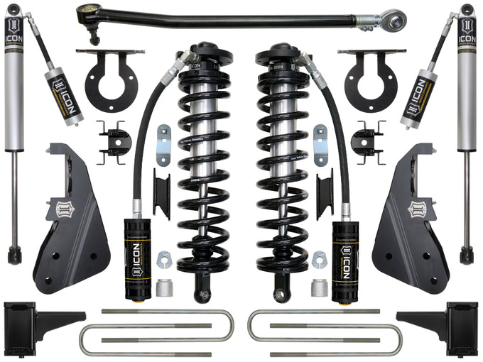 4-5.5in Stage 1 Coilover Conversion System <br> 2017-2022 Ford F-250 F-350 Super Duty