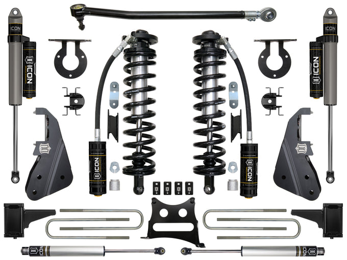 4-5.5in Stage 3 Coilover Conversion System <br> 2017-2022 Ford F-250 F-350 Super Duty