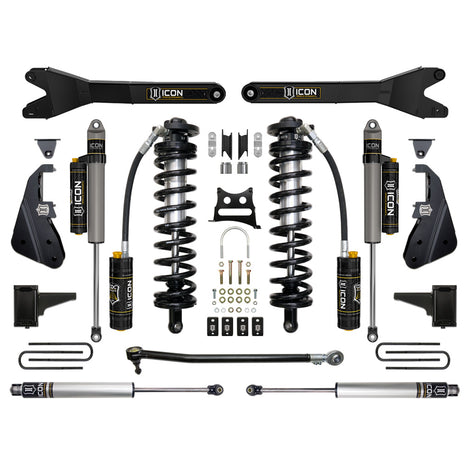 4-5.5in Stage 5 Coilover Conversion System <br> 2017-2022 Ford F-250 F-350 Super Duty