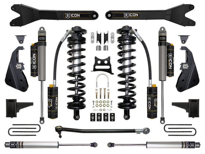 4-5.5in Stage 5 Coilover Conversion System <br> 2017-2022 Ford F-250 F-350 Super Duty