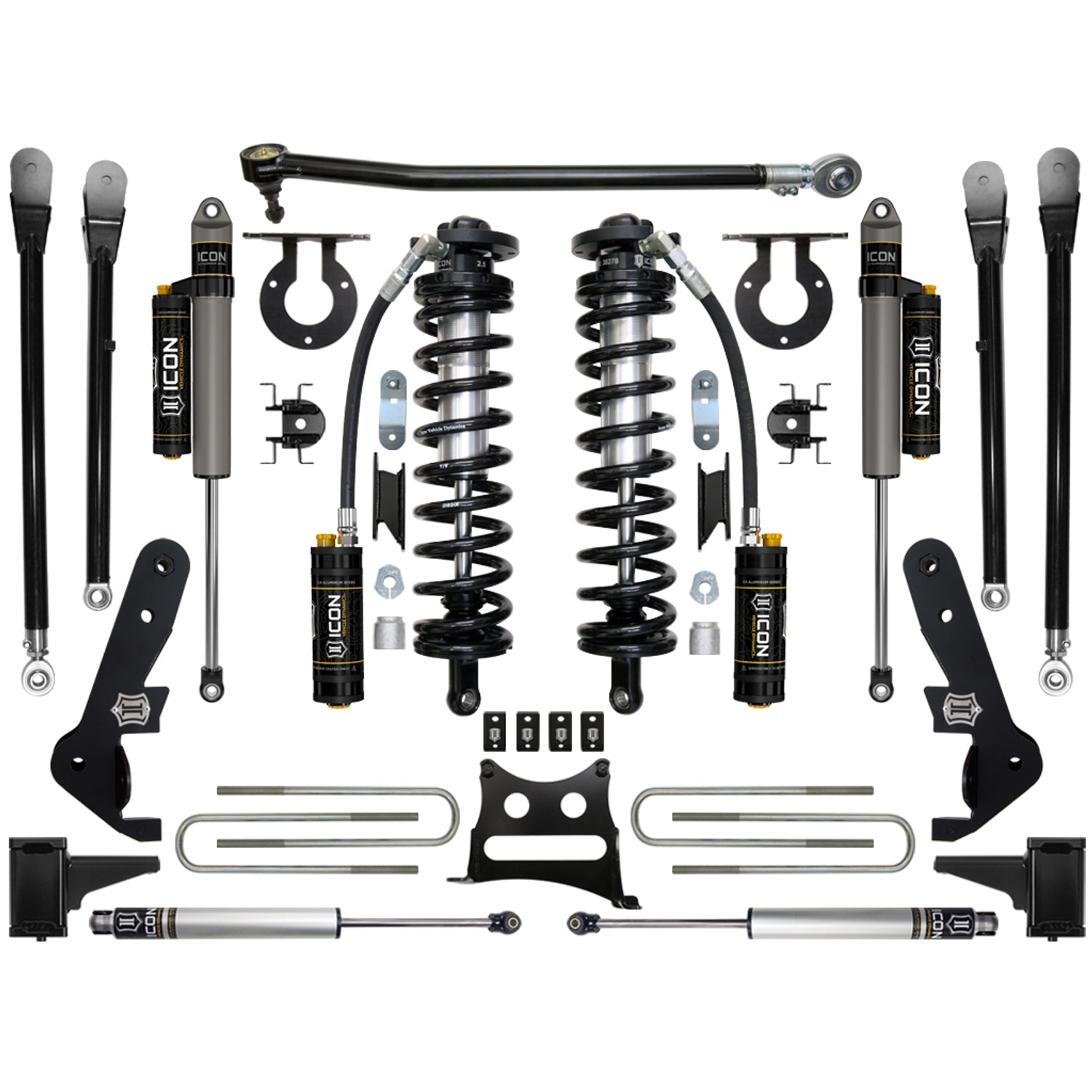 4-5.5in Stage 5 Coilover Conversion System <br> 2017-2022 Ford F-250 F-350 Super Duty