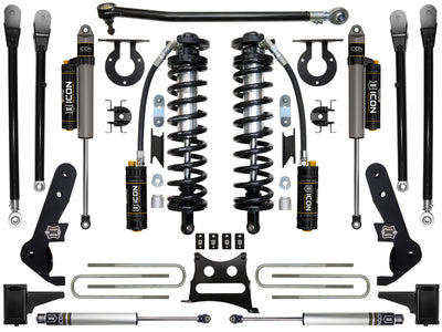 4-5.5in Stage 5 Coilover Conversion System <br> 2017-2022 Ford F-250 F-350 Super Duty