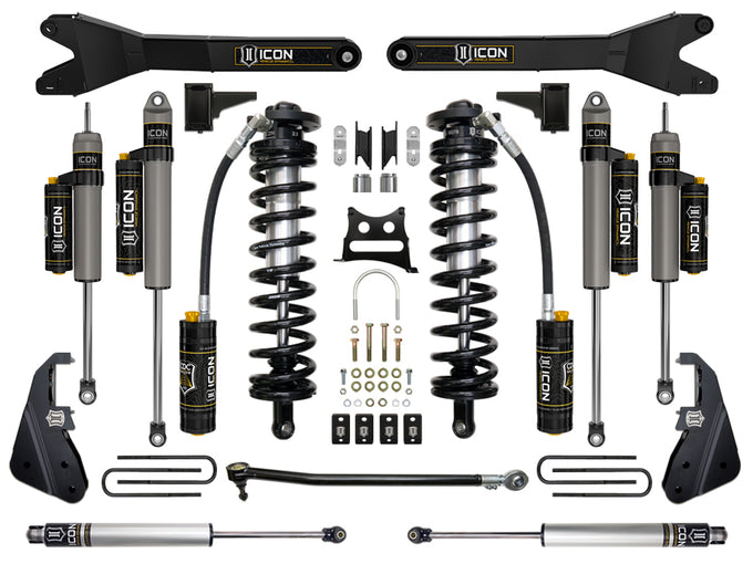 4-5.5in Stage 6 Coilover Conversion System w/ Radius Arm <br> 2017-2022 Ford F-250 F-350 Super Duty