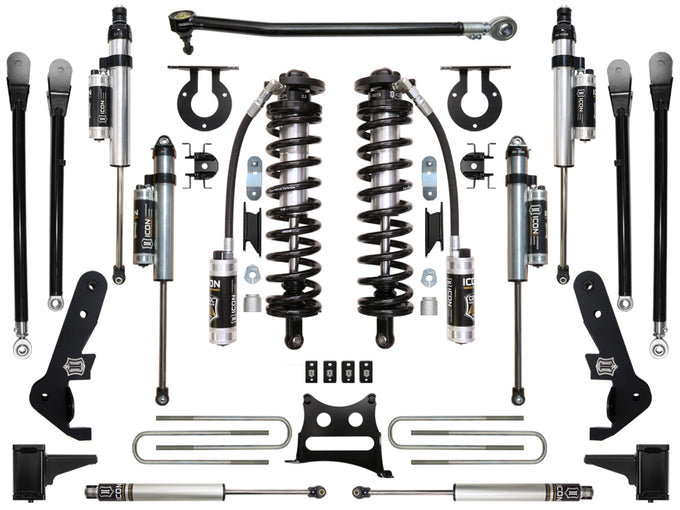 4-5.5in Stage 6 Coilover Conversion System <br> 2017-2022 Ford F-250 F-350 Super Duty