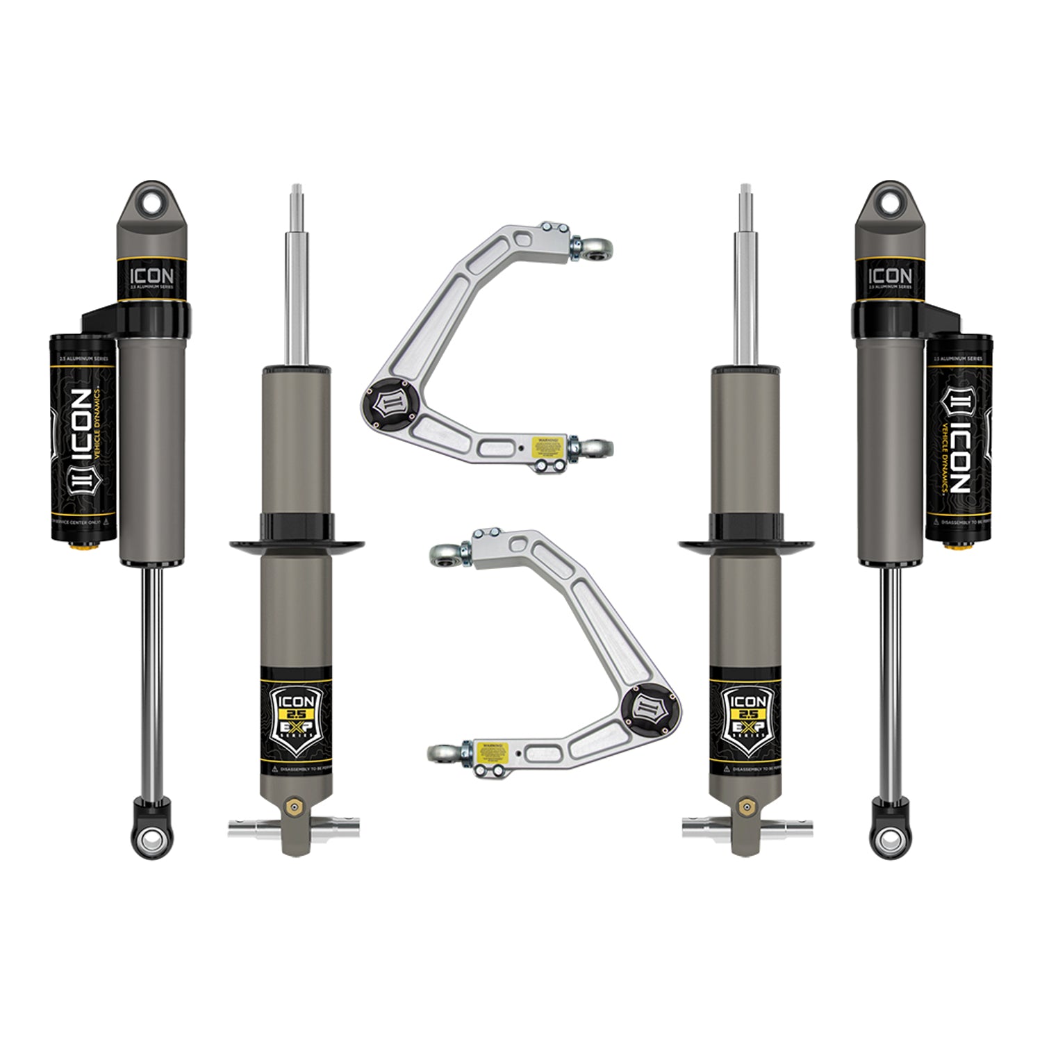 2.38-3.75in Stage 3 EXP Suspension System <br> 19-23 Chevy Silverado GMC Sierra 1500