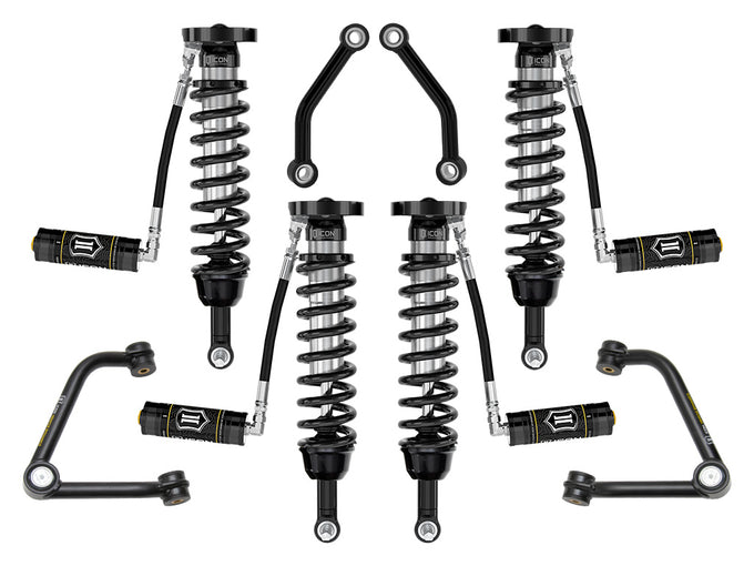 2.5-3.25 inch Stage 3 Suspension System Tubular <br> 21-23 GMC Yukon XL Chevy Suburban Tahoe