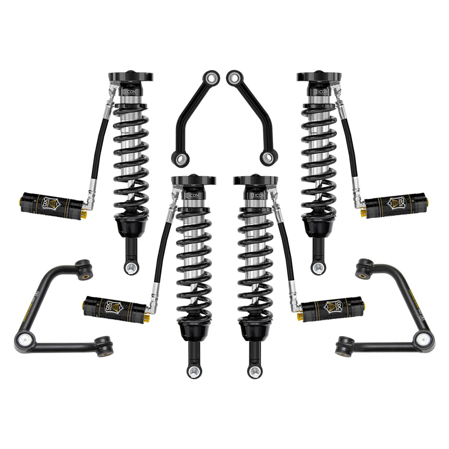 2.5-3.25in Stage 4 Suspension System <br> 21-23 GMC Yukon XL Chevy Suburban Tahoe