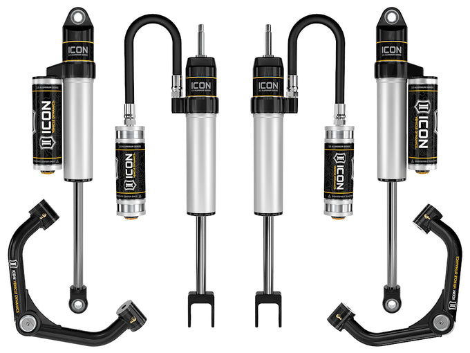 0-2in Stage 1 Suspension System Tubular <br> 20-22 Chevy Silverado GMC Sierra 2500 3500 HD