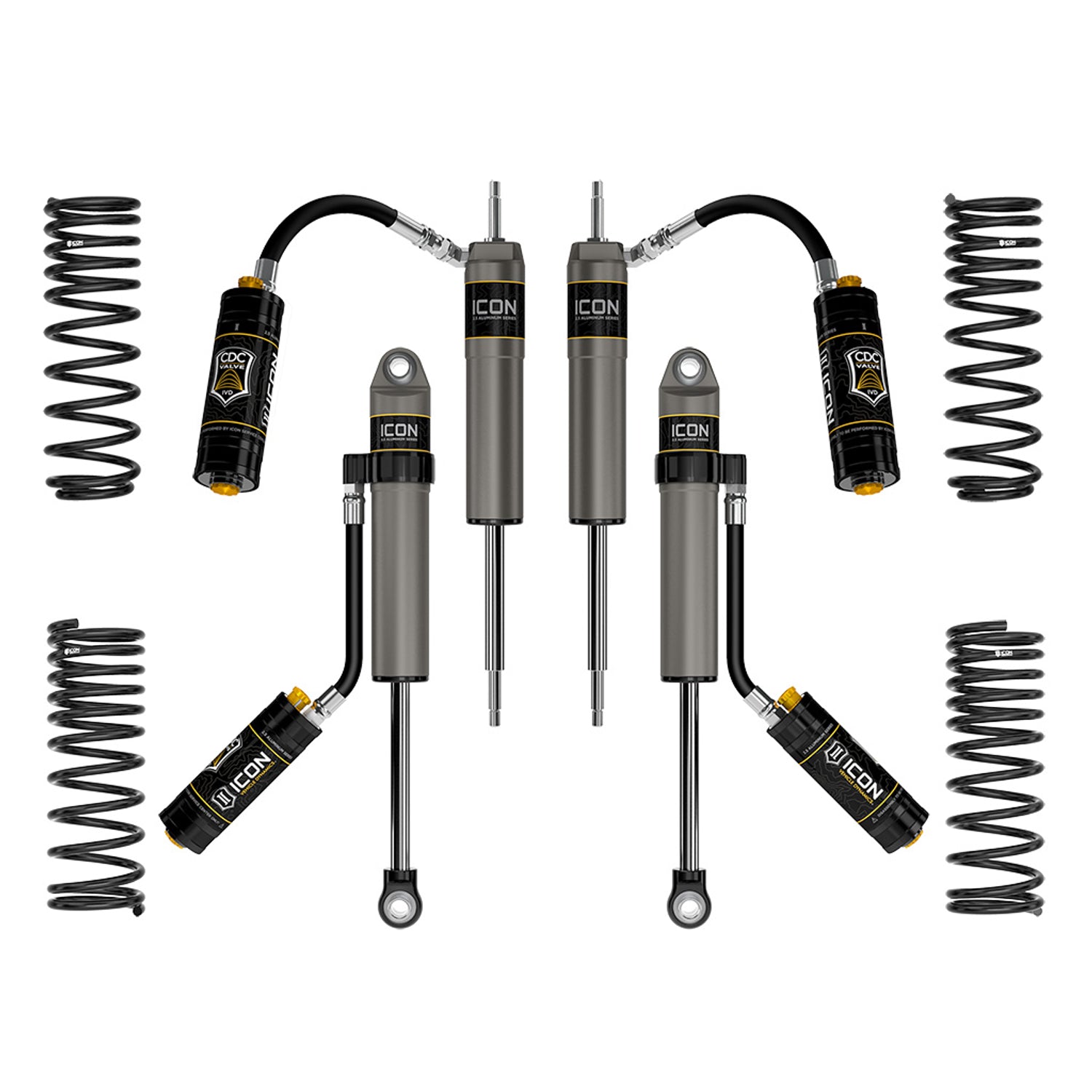 2in Stage 2 Suspension System <br> 1997-2023 Nissan Patrol Y61
