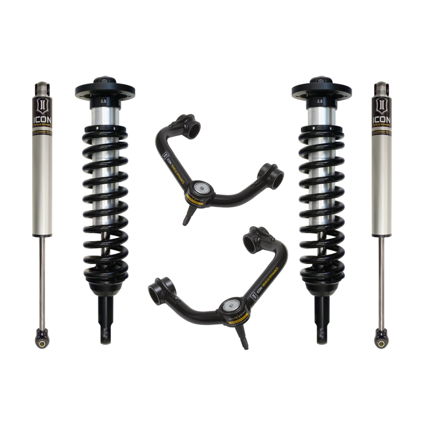0-2.63in Stage 2 Suspension System w/Tubular Uca <br> 2009-2013 Ford F-150