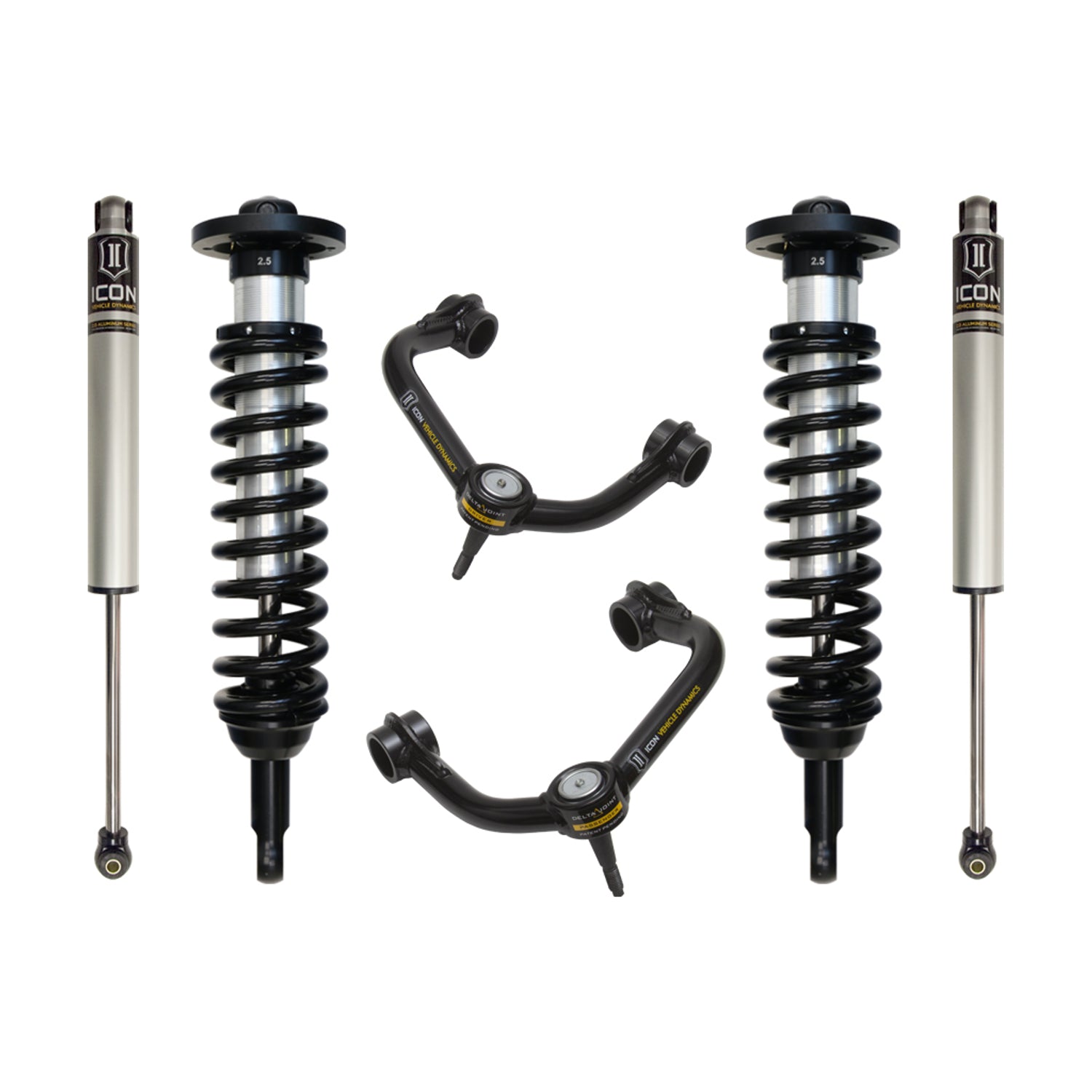 0-2.63in Stage 2 Suspension System w/Tubular Uca <br> 2004-2008 Ford F-150