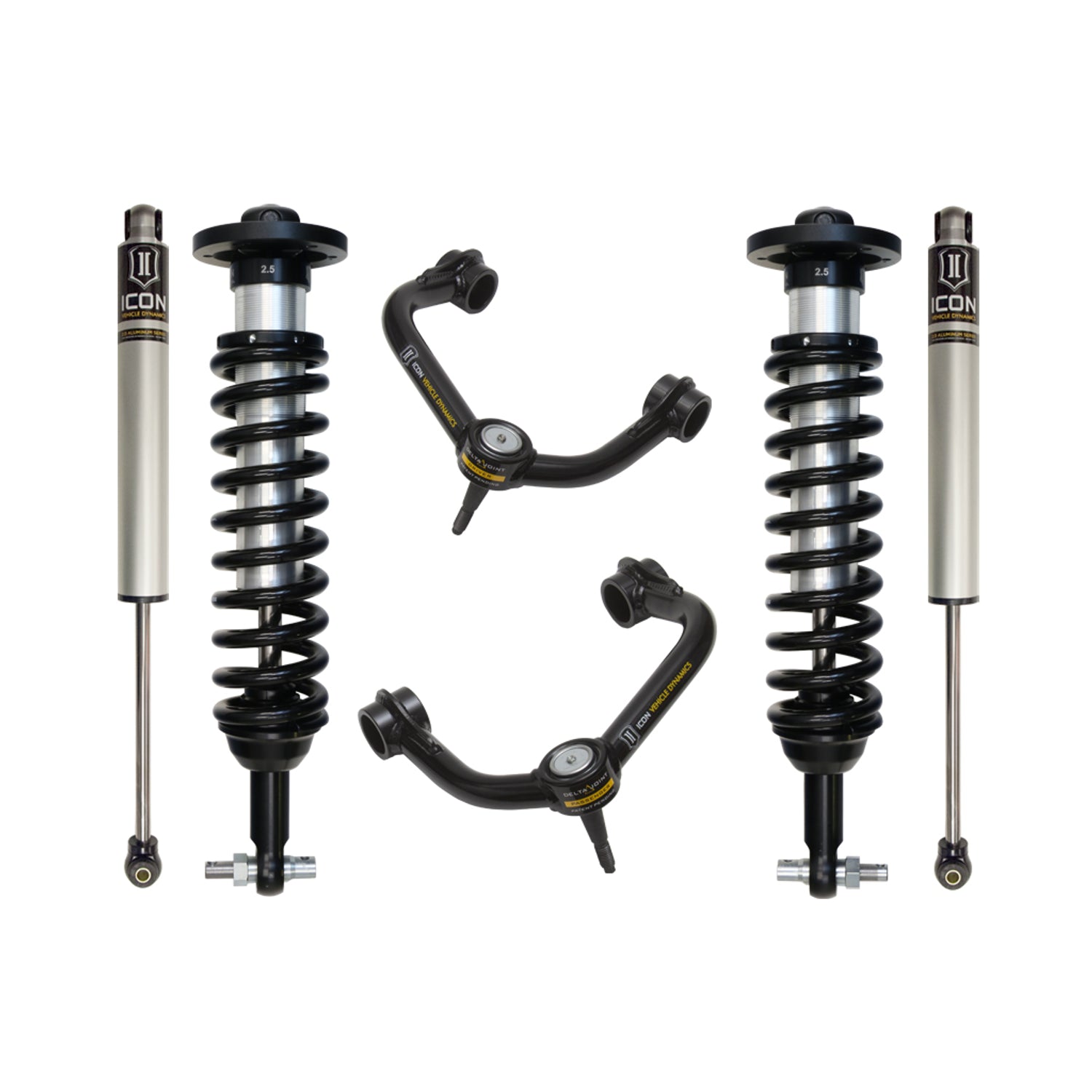 0-2.63in Stage 2 Suspension System w/Tubular Uca <br> 2014 Ford F-150