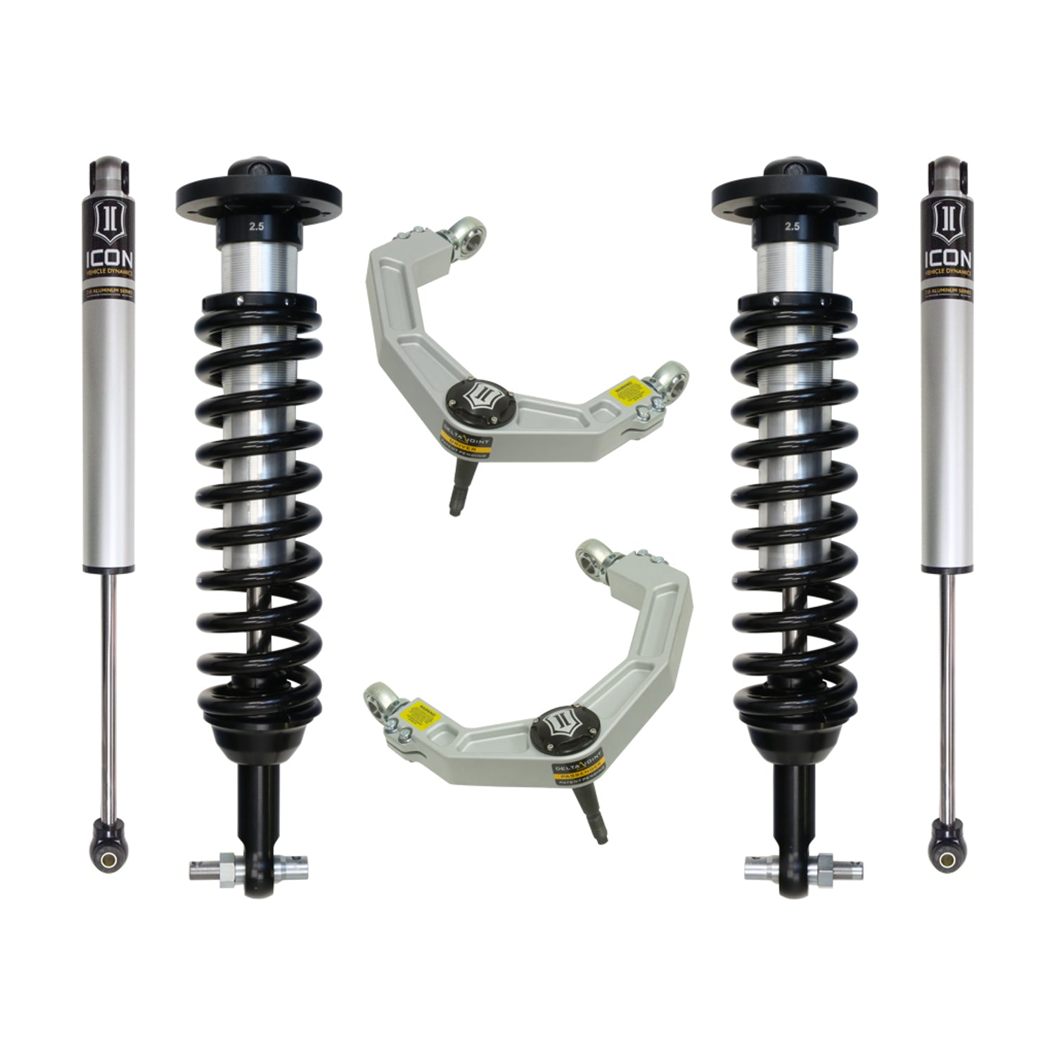 0-3in Stage 2 Suspension System w/Billet Uca <br> 2015-2020 Ford F-150