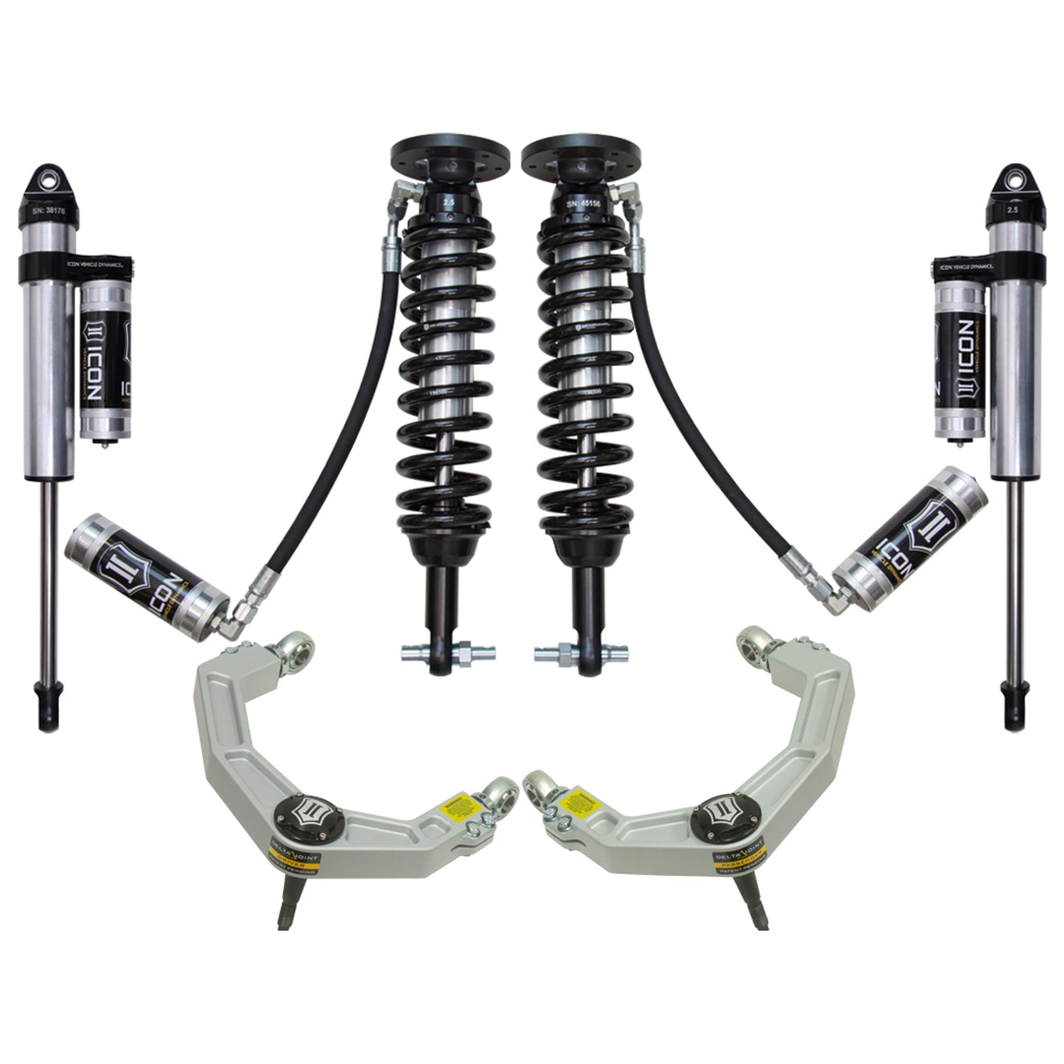 1.75-3in Stage 4 Suspension System w/Billet UCA <br> 2015-2020 Ford F-150