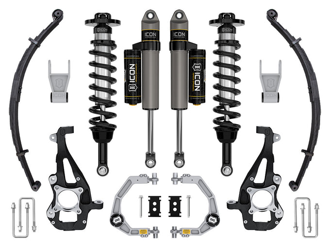 3.5-4.5in Stage 2 Suspension System Billet <br> 2021-2024 Ford F-150