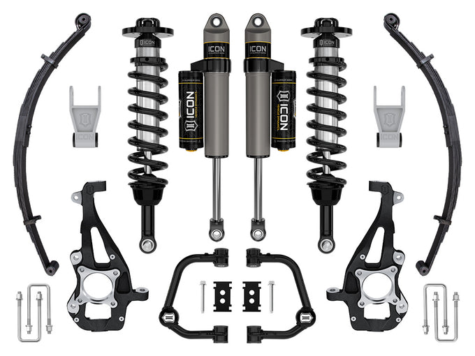 3.5-4.5in Stage 2 Suspension Sys Tubular <br> 2021-2024 Ford F-150