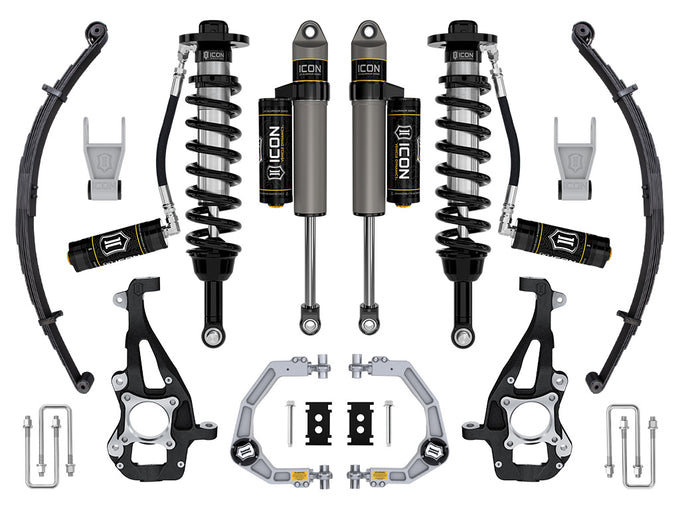 3.5-4.5in Stage 3 Suspension System Billet <br> 2021-2024 Ford F-150