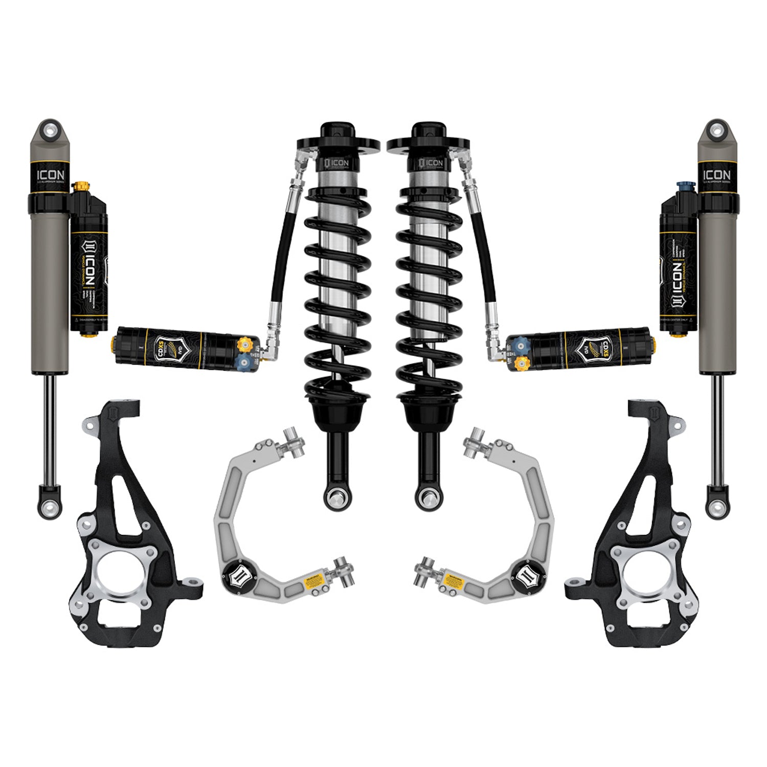 2.5 Series Stage 4 Billet CDXS Suspension System <br> 2021-2024 Ford F-150