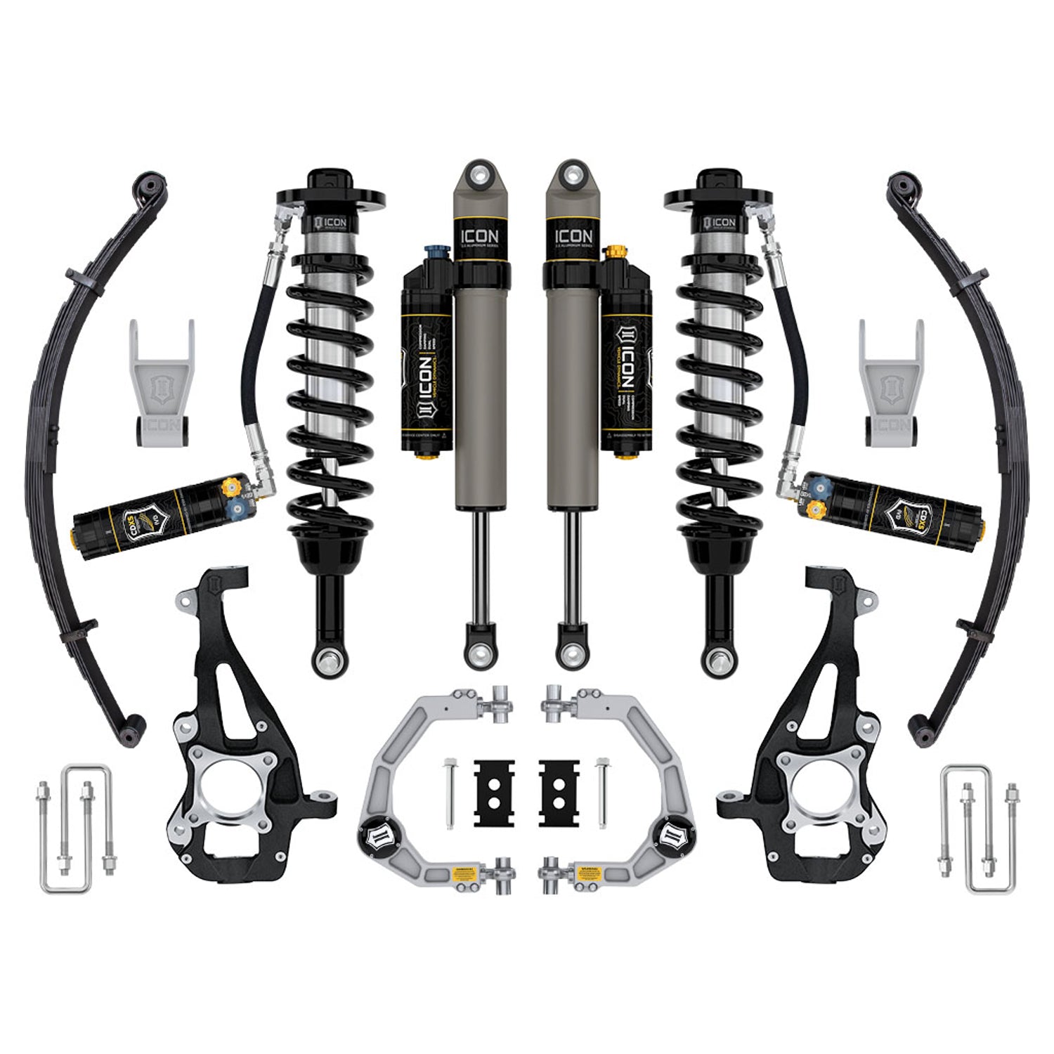 2.5 Series Stage 4 Billet CDXS Suspension System <br> 2021-2024 Ford F-150